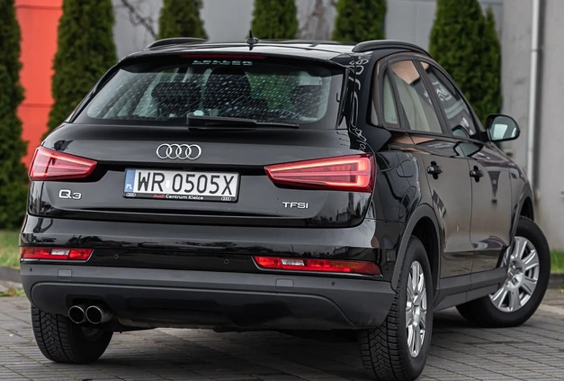 Audi Q3 cena 87500 przebieg: 106000, rok produkcji 2017 z Skoczów małe 436